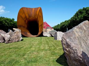 Anish Kapoor's Dirty Corner at Chateau de Versailles. (Photo: Rindoff/Charriau/Getty Images)