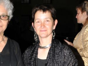 Liliana Porter and the new director of the Tate Modern, Frances Morris. (Photo: Jonathon Ziegler/PatrickMcMullan.com)