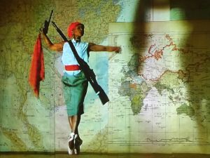 William Kentridge, Notes Towards a Model Opera (detail), 2015.