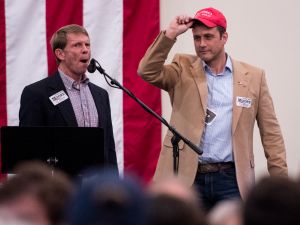 Paul Nehlen, right.