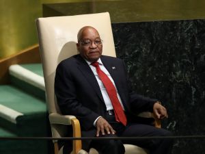 South African President Jacob Zuma.