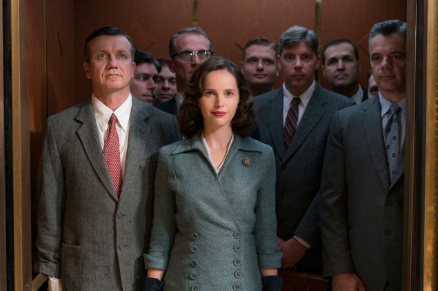 Felicity Jones in On the Basis of Sex.