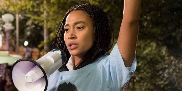 Amandla Stenberg in The Hate U Give