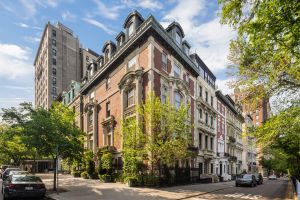An Edwardian mansion sits on a prime corner plot.
