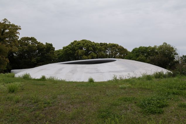 Teshima Art Museum in Teshima, Japan